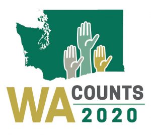Washington Counts 2020 Census logo