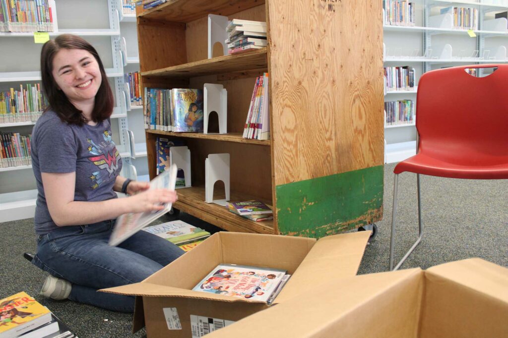 Joy at the Sumas Library