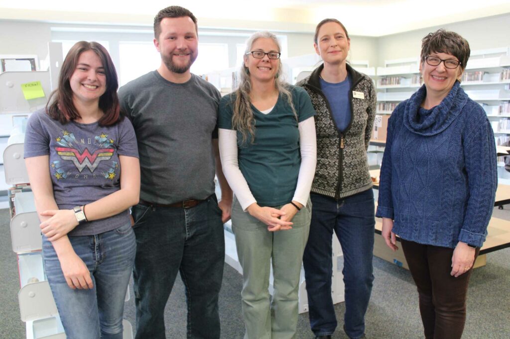 Staff at Sumas Library