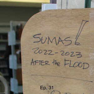 Sign that says Sumas 2022-2023 after the flood