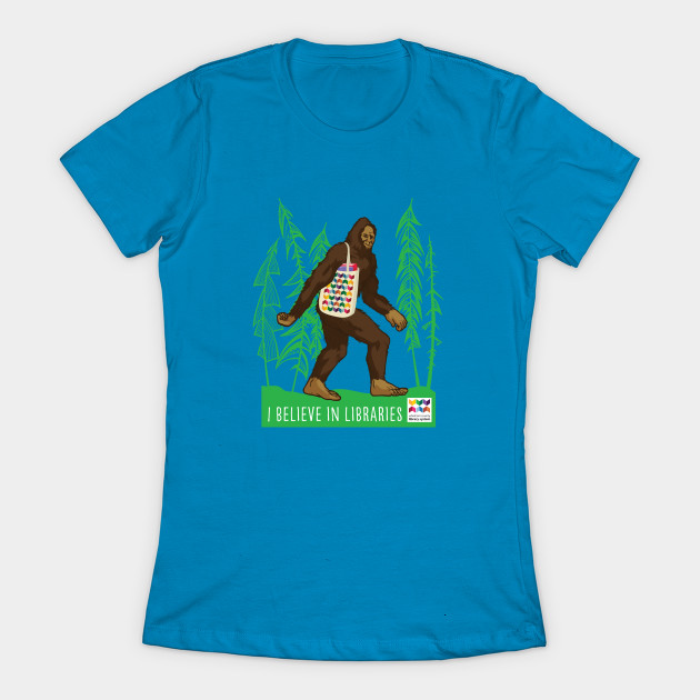 Sasquatch t shirt classic female