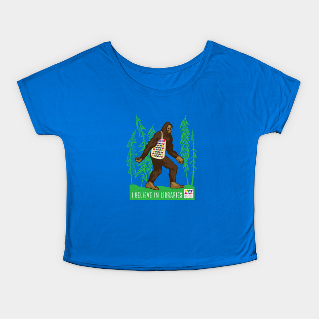 Sasquatch t shirt slouchy female