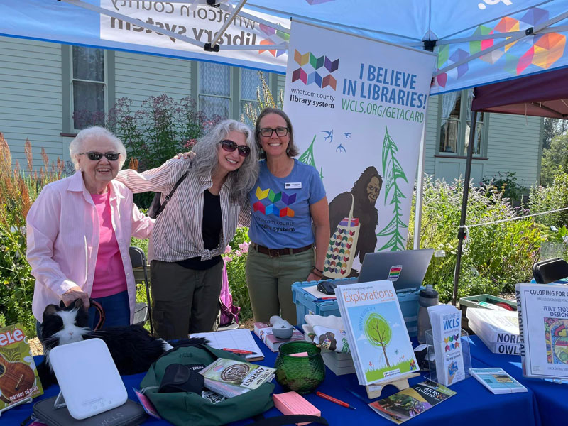 Friends of the Ferndale Library at outdoor event